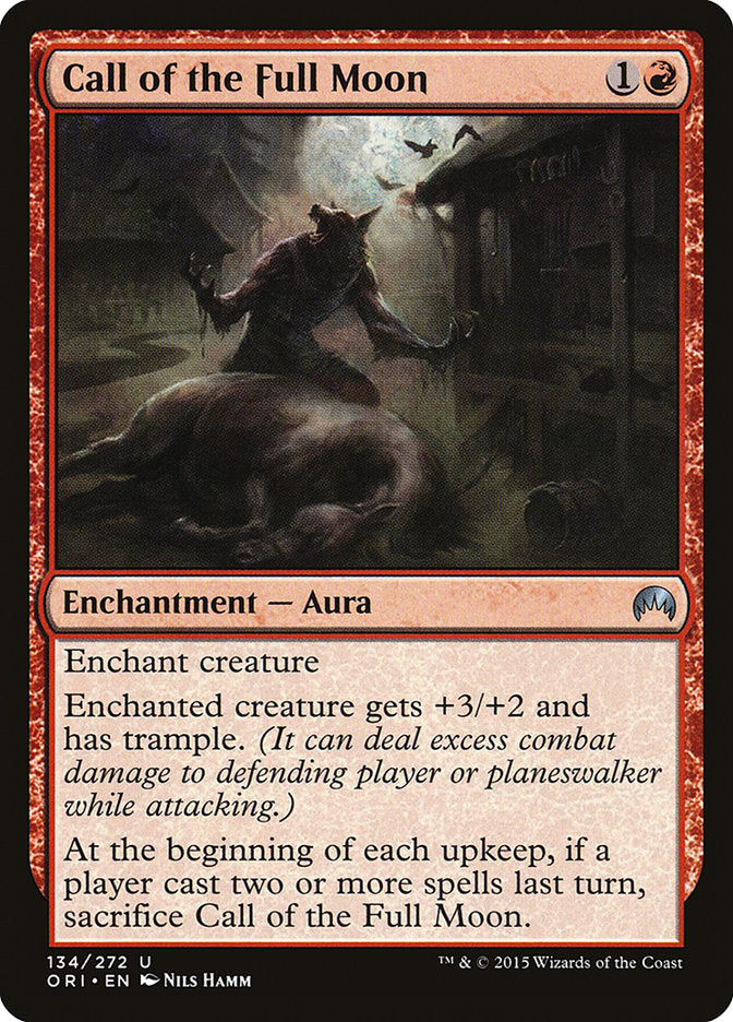 Call of the Full Moon - (Foil): Magic Origins
