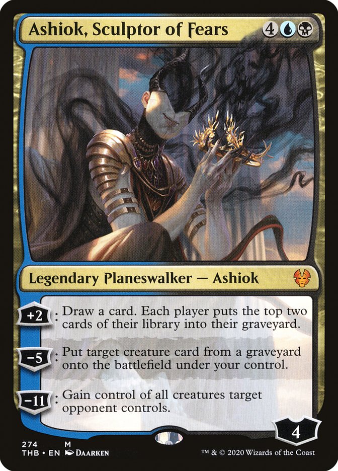 Ashiok, Sculptor of Fears (Planeswalker Deck) - (Foil): Theros Beyond Death