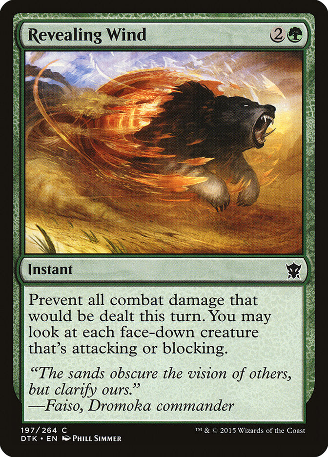 Revealing Wind: Dragons of Tarkir