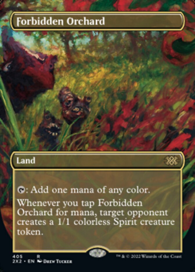 Forbidden Orchard (Borderless): Double Masters 2022