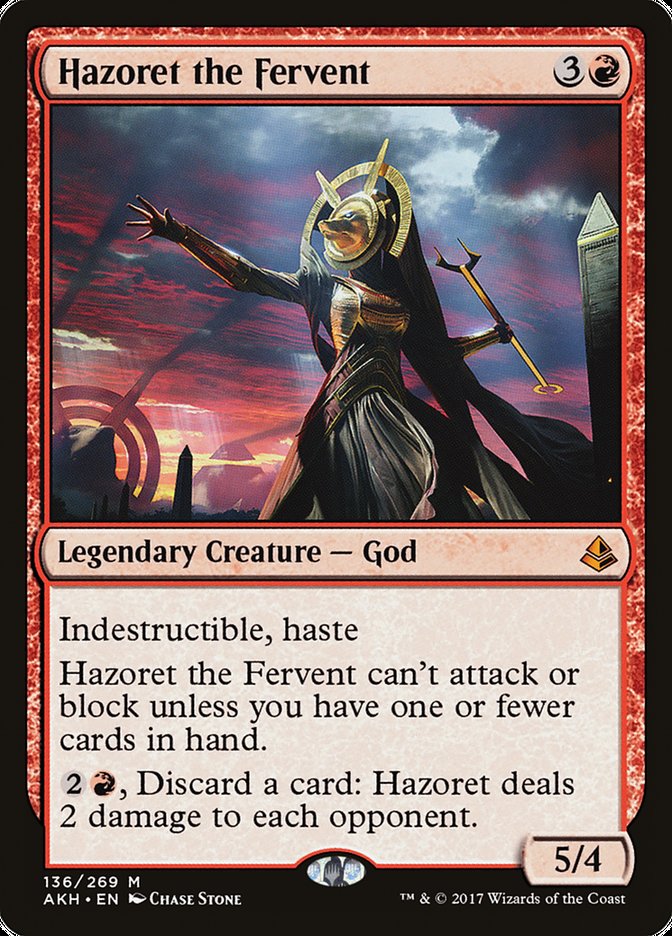 Hazoret the Fervent - (Foil): Amonkhet