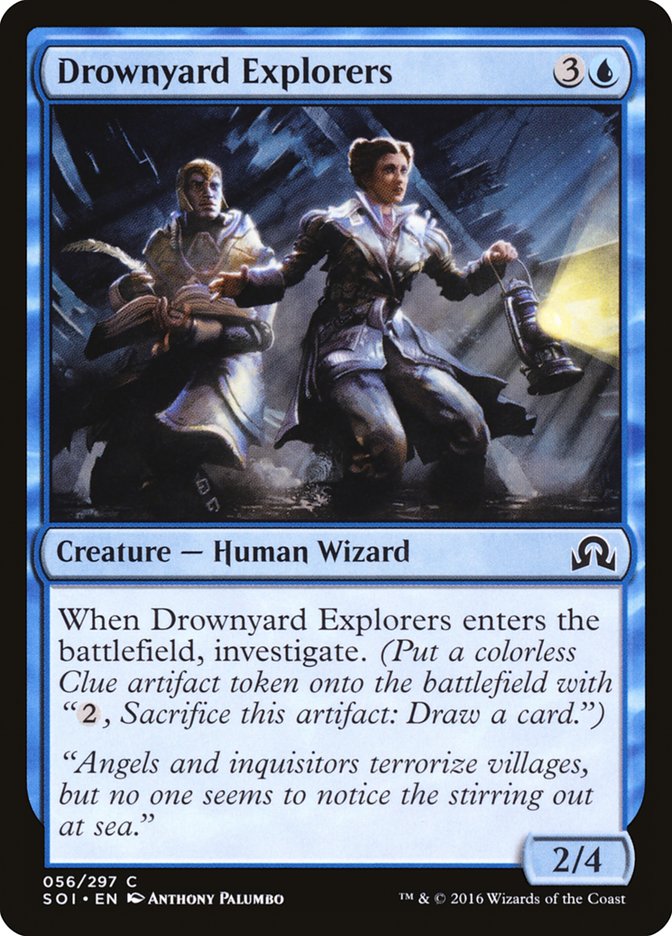 Drownyard Explorers - (Foil): Shadows over Innistrad