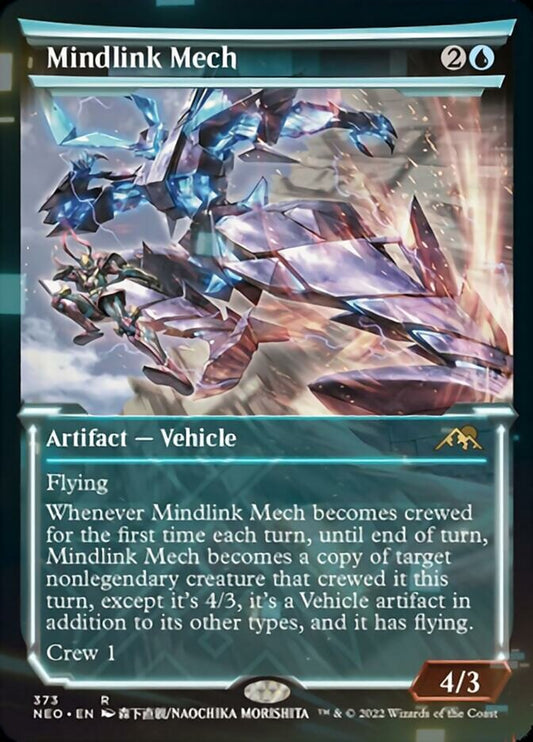 Mindlink Mech (Showcase) - (Foil): Kamigawa: Neon Dynasty