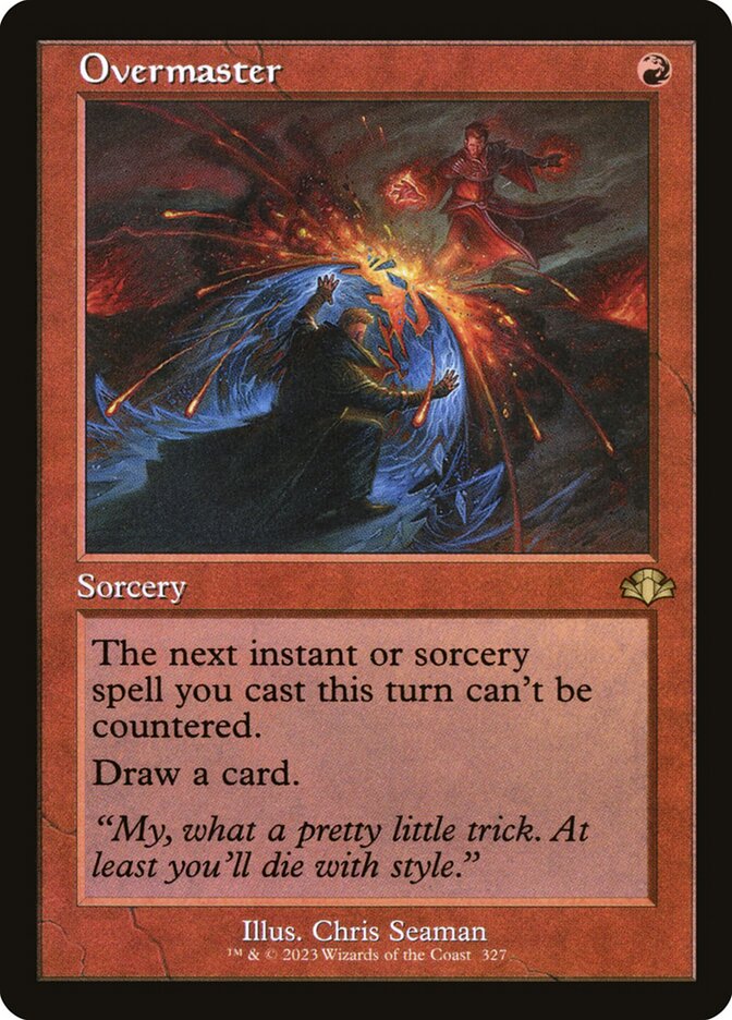 Overmaster (Retro Frame): Dominaria Remastered