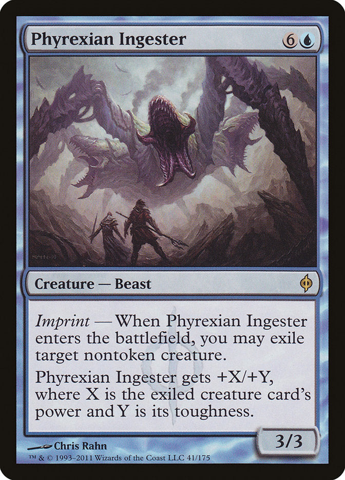 Phyrexian Ingester - (Foil): New Phyrexia