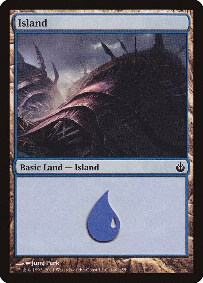 Island (#149) - (Foil): Mirrodin Besieged