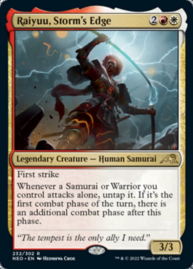 Raiyuu, Storm's Edge - (Foil): Kamigawa: Neon Dynasty