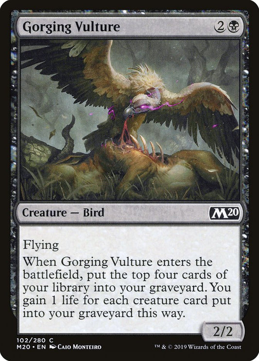 Gorging Vulture: Core Set 2020