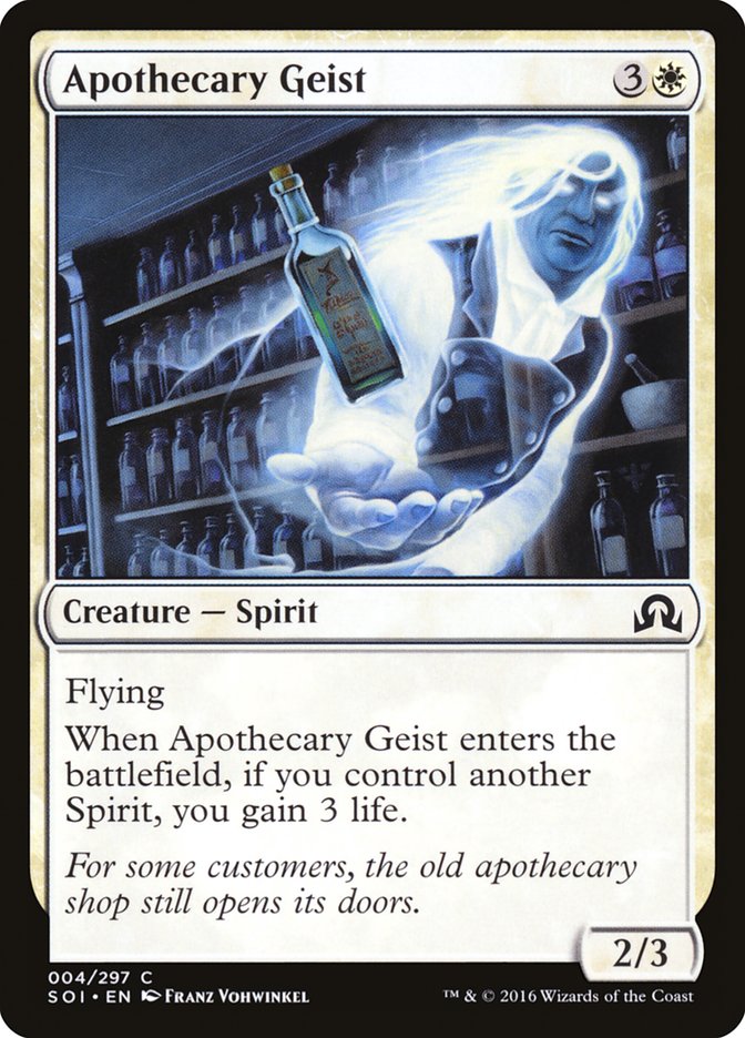Apothecary Geist - (Foil): Shadows over Innistrad