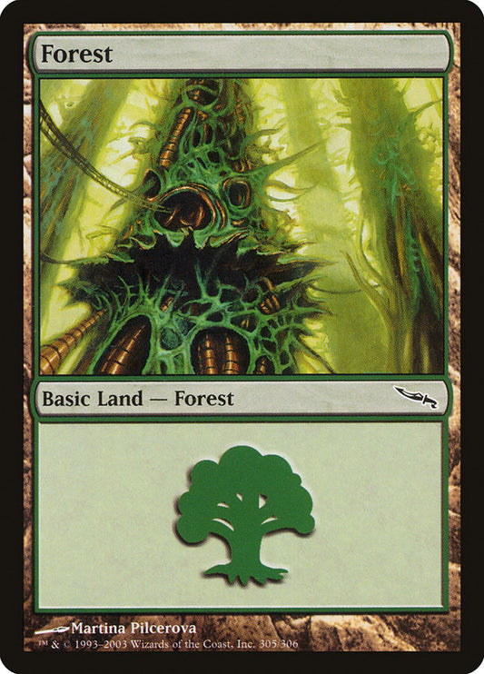 Forest (#305): Mirrodin