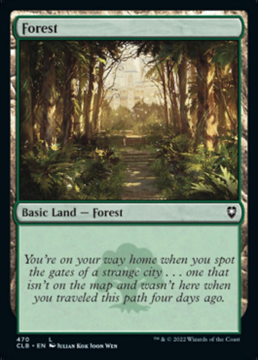 Forest (#470): Commander Legends: Battle for Baldur's Gate