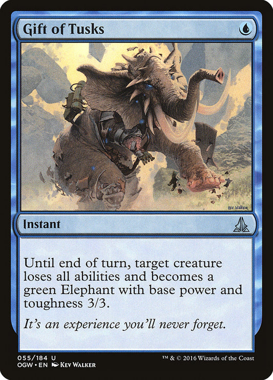 Gift of Tusks - (Foil): Oath of the Gatewatch