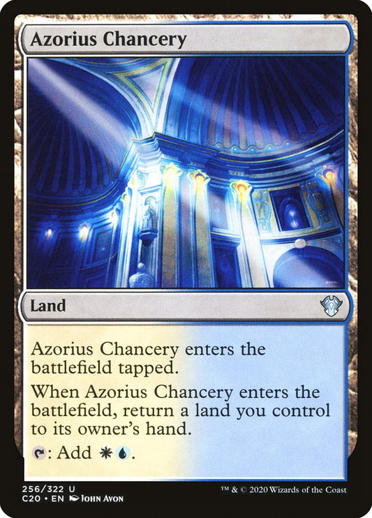 Azorius Chancery: Commander 2020