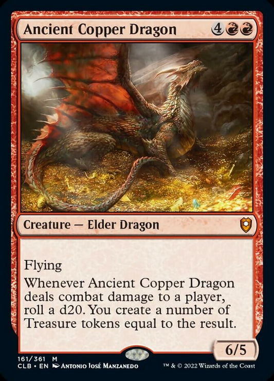 Ancient Copper Dragon: Commander Legends: Battle for Baldur's Gate