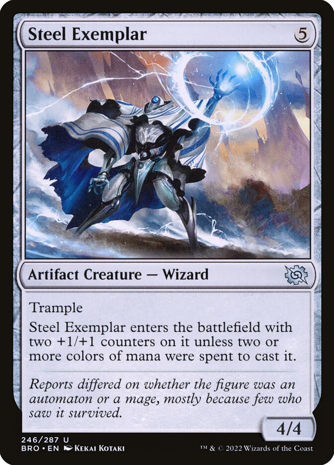 Steel Exemplar - (Foil): The Brothers' War