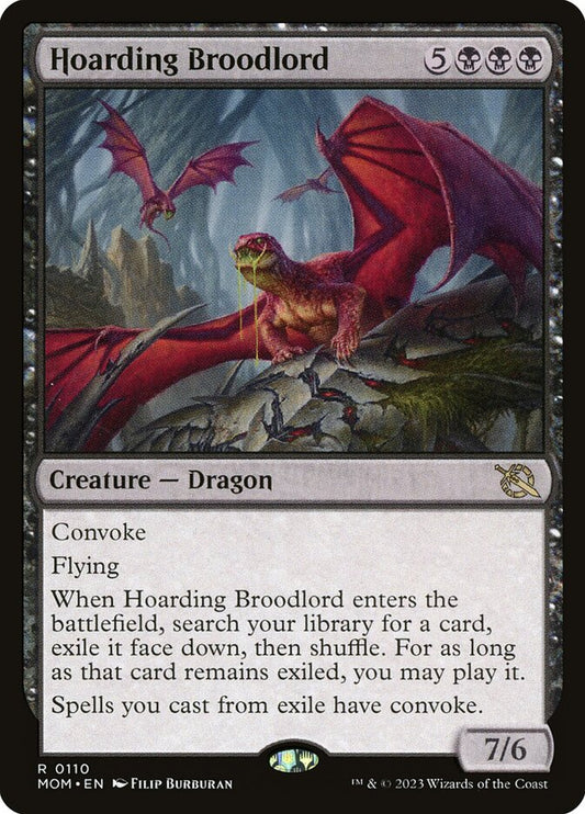 Hoarding Broodlord - (Foil): March of the Machine