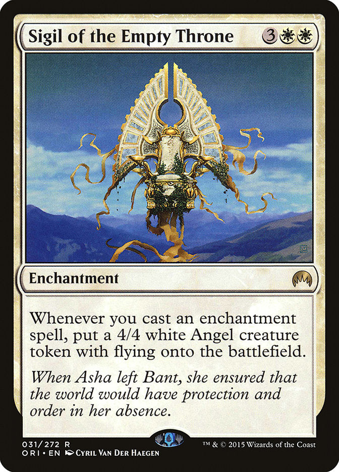 Sigil of the Empty Throne - (Foil): Magic Origins
