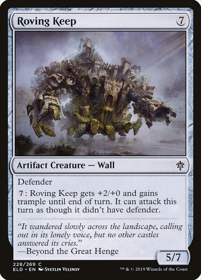 Roving Keep - (Foil): Throne of Eldraine