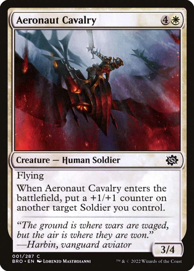 Aeronaut Cavalry - (Foil): The Brothers' War
