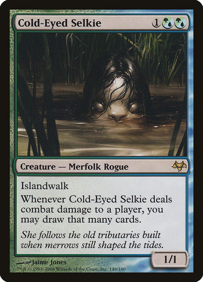 Cold-Eyed Selkie - (Foil): Eventide