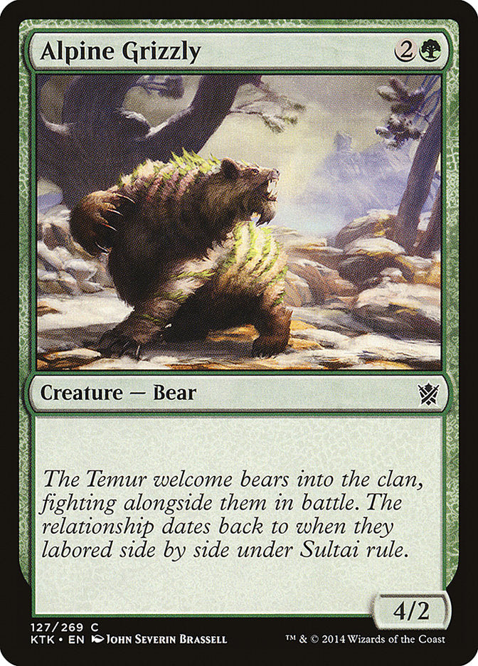Alpine Grizzly: Khans of Tarkir