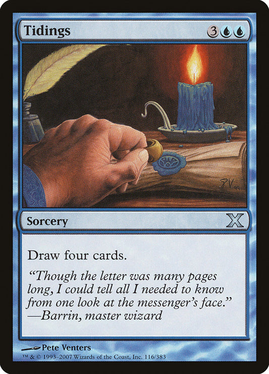 Tidings - (Foil): Tenth Edition