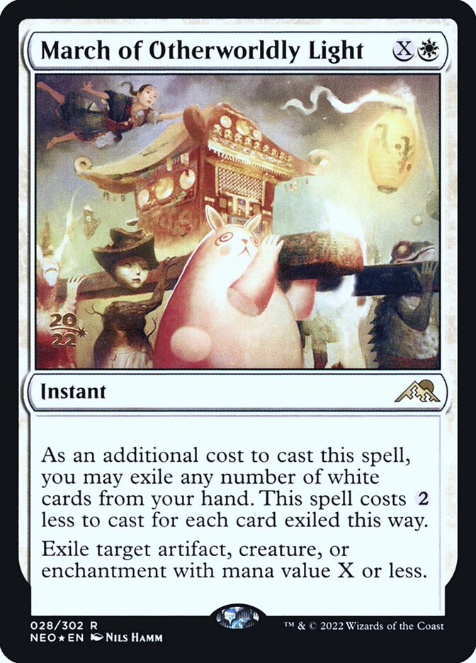 March of Otherworldly Light: Kamigawa: Neon Dynasty Promos
