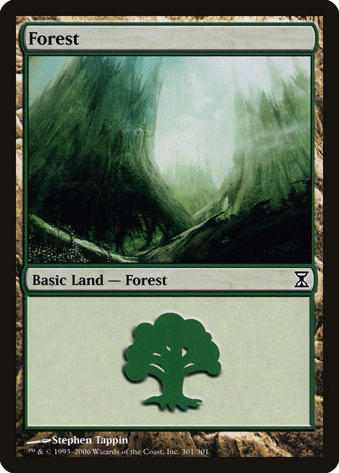 Forest (#301) - (Foil): Time Spiral