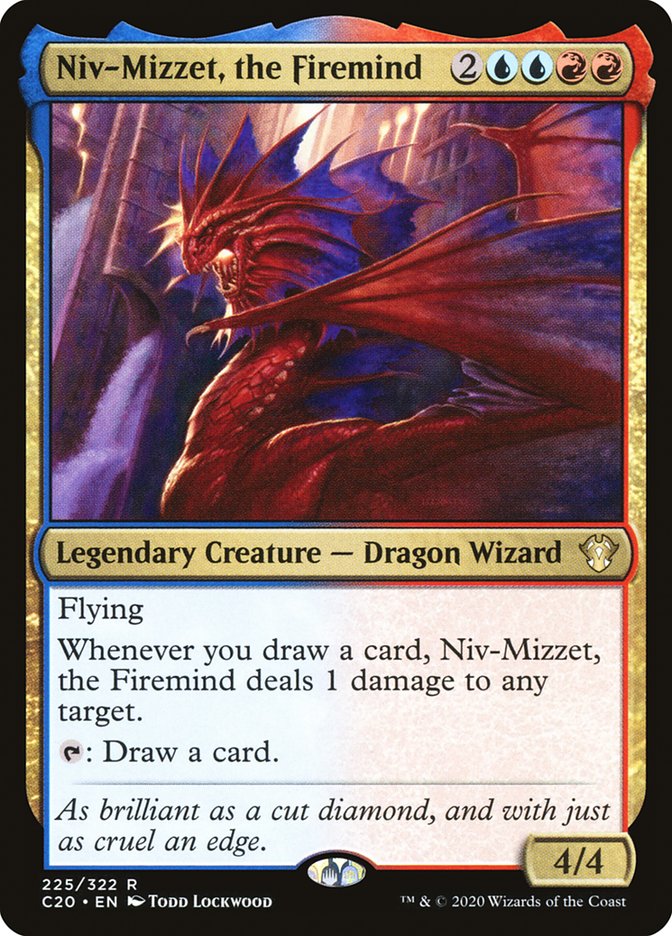 Niv-Mizzet, the Firemind: Commander 2020