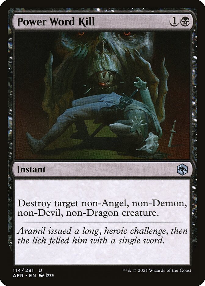 Power Word Kill: Adventures in the Forgotten Realms