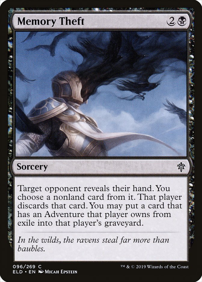 Memory Theft - (Foil): Throne of Eldraine