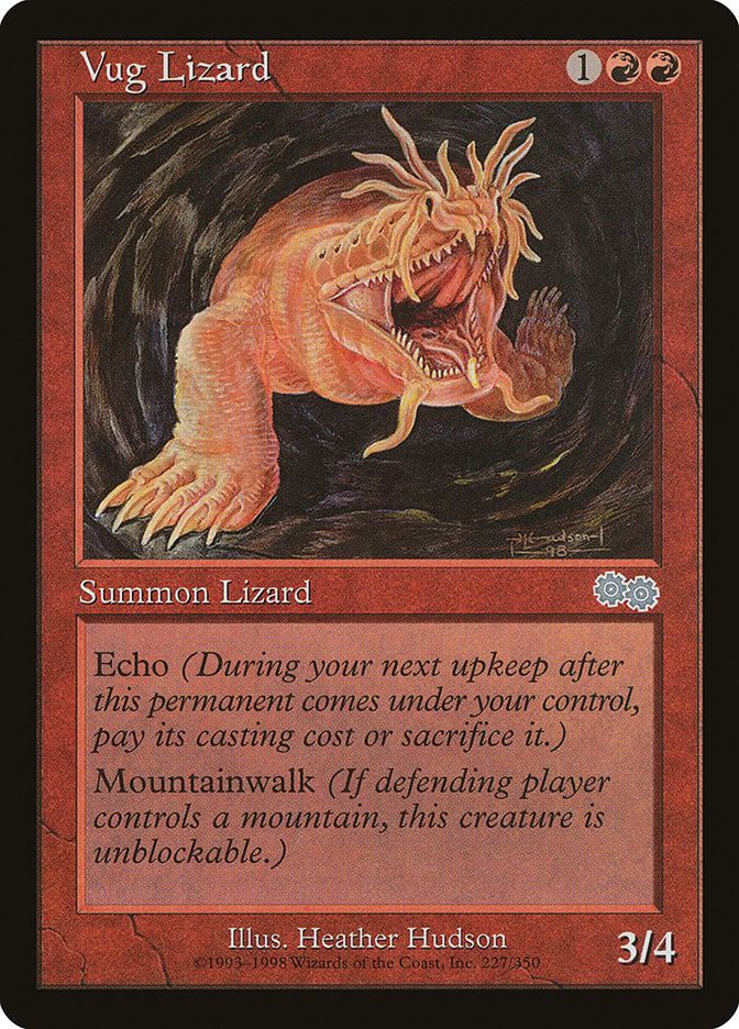 Vug Lizard: Urza's Saga