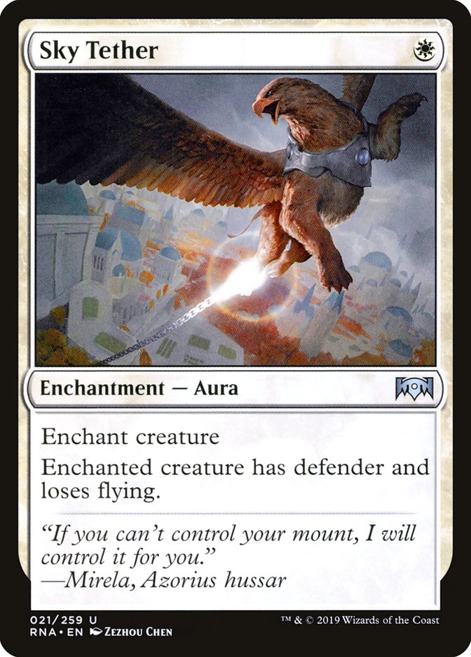 Sky Tether - (Foil): Ravnica Allegiance