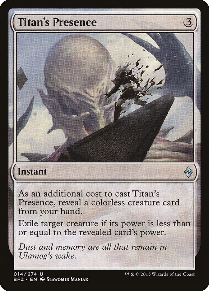 Titan's Presence: Battle for Zendikar