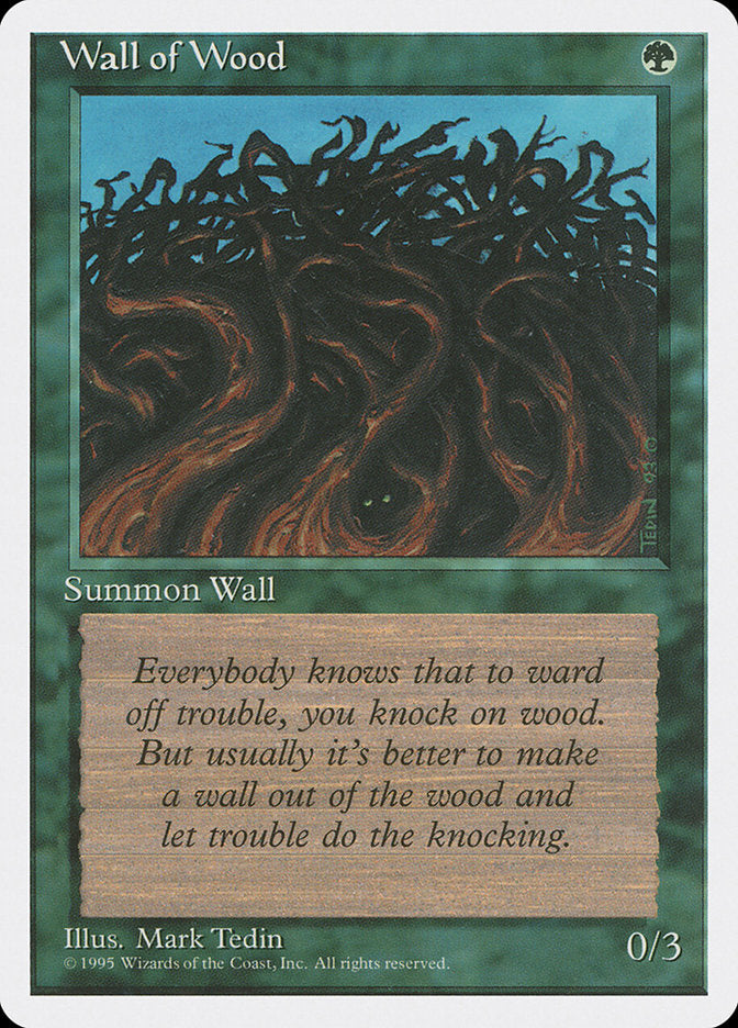 Wall of Wood: Fourth Edition