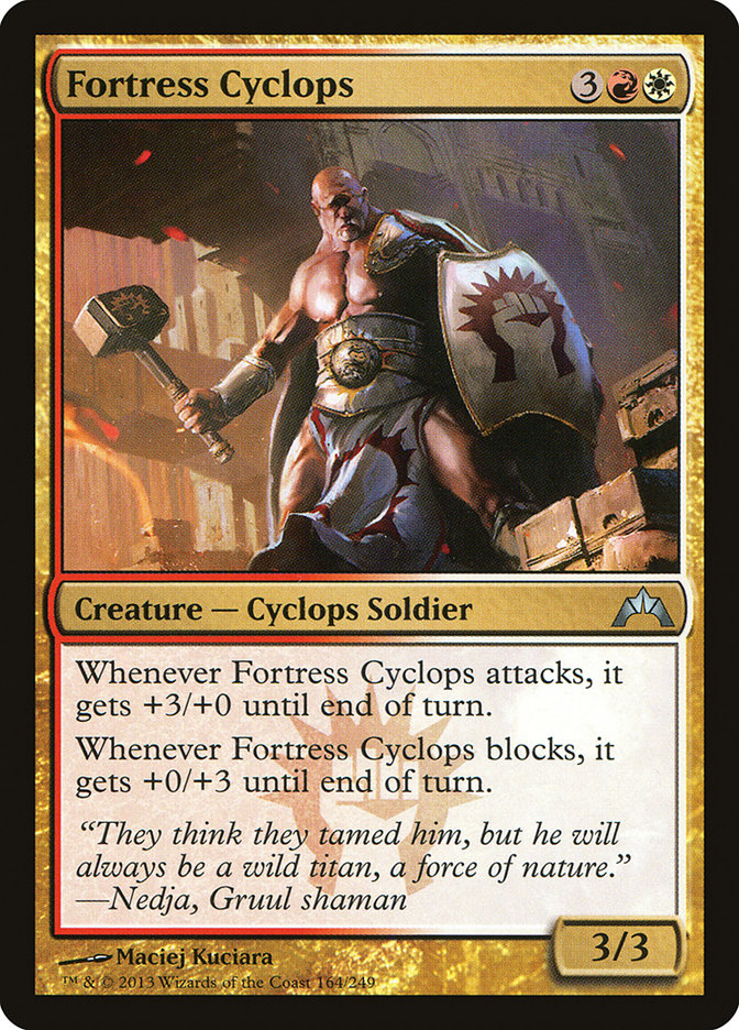 Fortress Cyclops - (Foil): Gatecrash