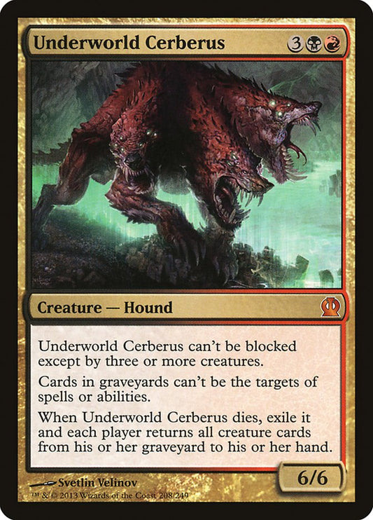 Underworld Cerberus - (Foil): Theros