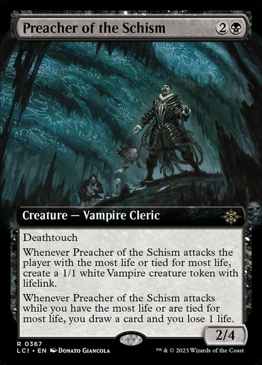 Preacher of the Schism (Extended Art): Lost Caverns of Ixalan