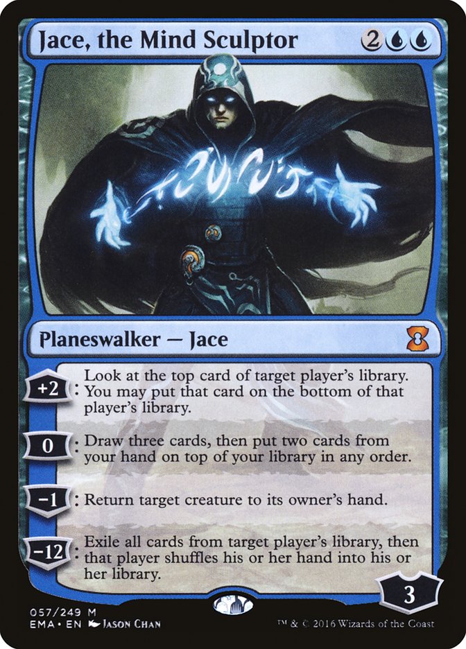 Jace, the Mind Sculptor - (Foil): Eternal Masters