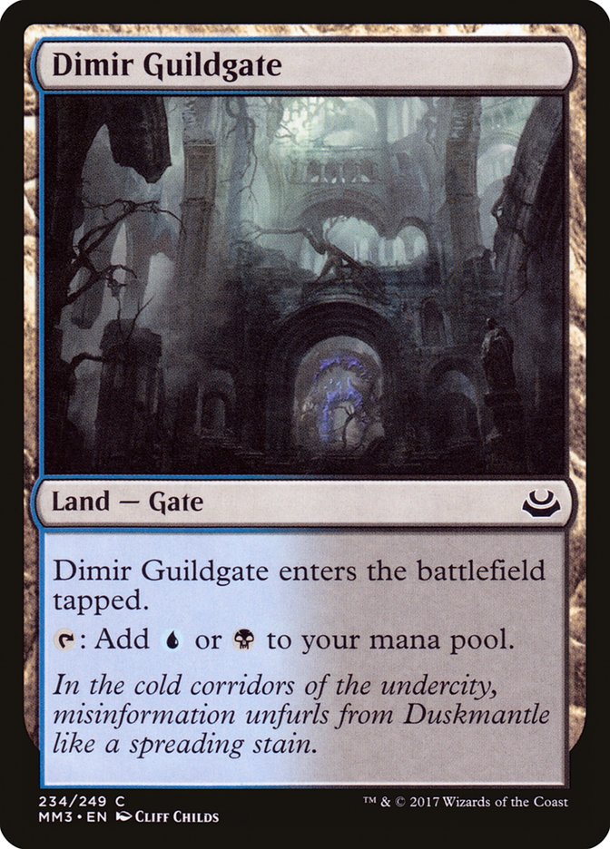 Dimir Guildgate: Modern Masters 2017