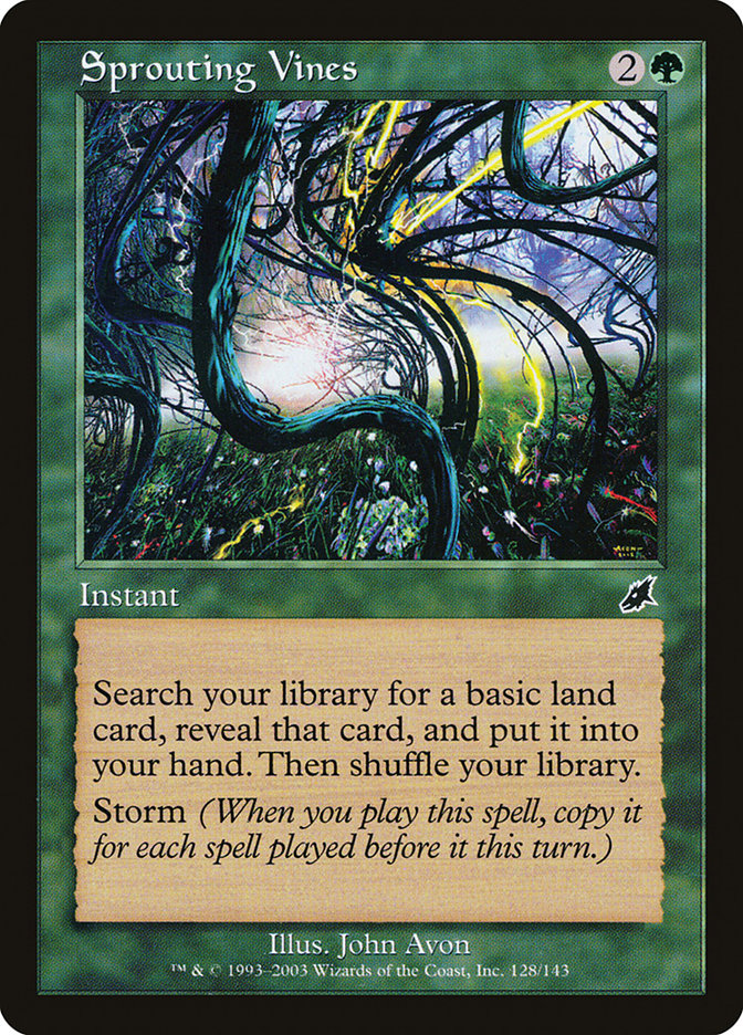 Sprouting Vines - (Foil): Scourge