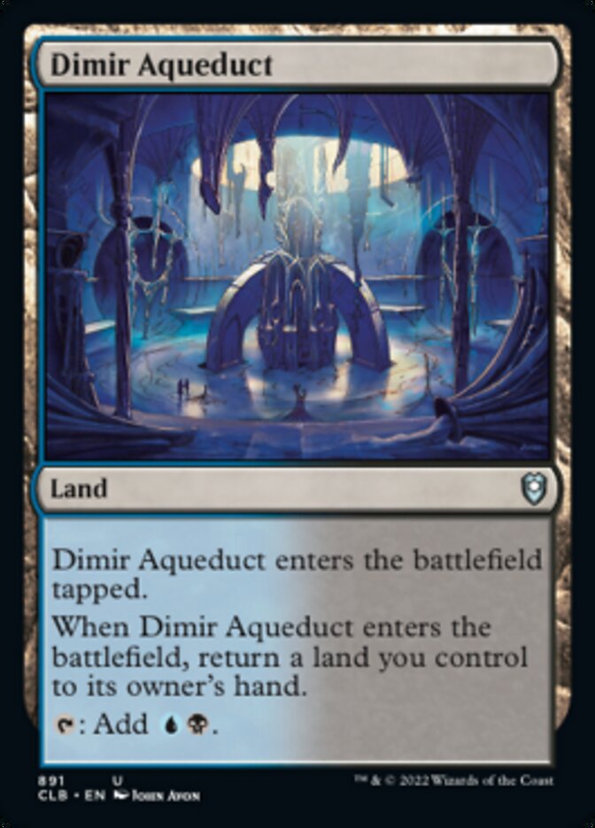 Dimir Aqueduct: Commander Legends: Battle for Baldur's Gate