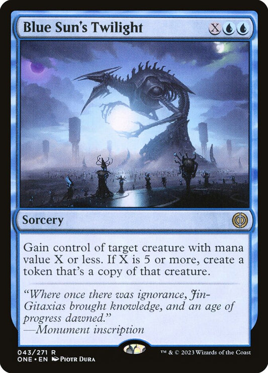 Blue Sun's Twilight: Phyrexia: All Will Be One