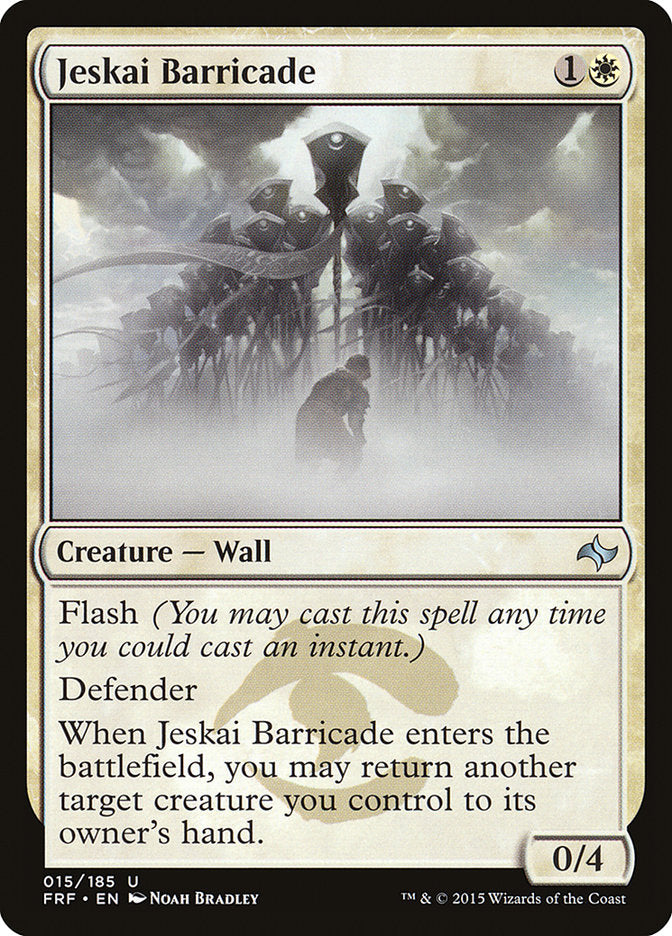 Jeskai Barricade: Fate Reforged