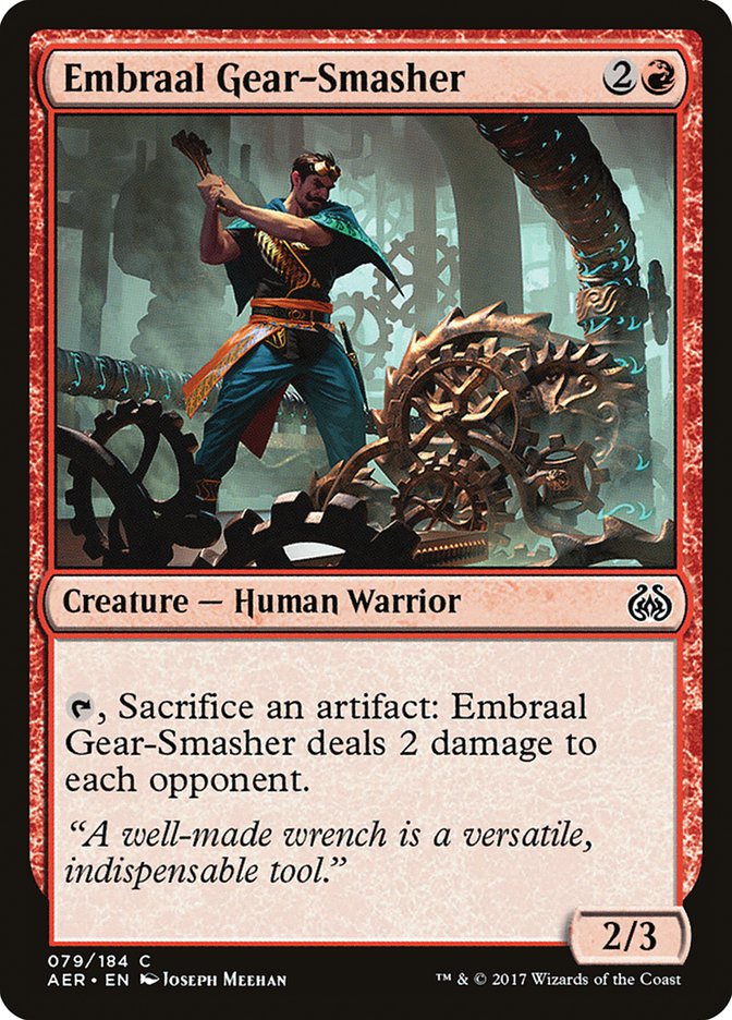 Embraal Gear-Smasher - (Foil): Aether Revolt