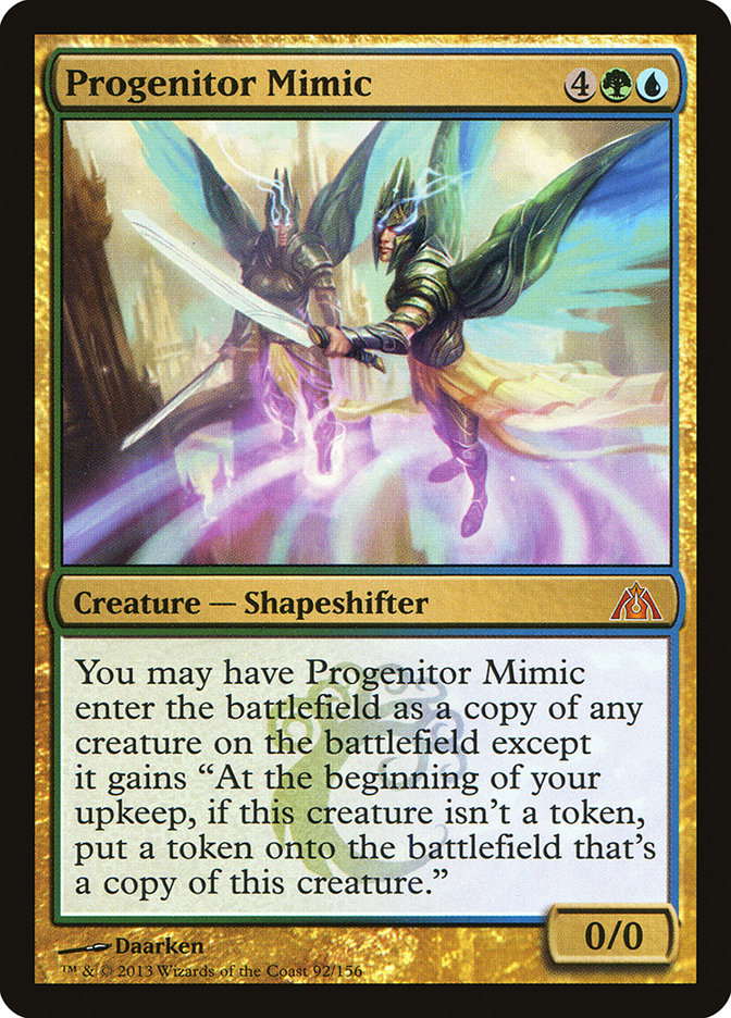 Progenitor Mimic - (Foil): Dragon's Maze