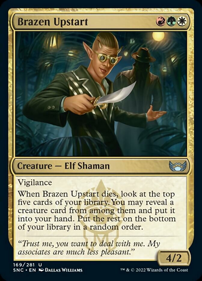 Brazen Upstart - (Foil): Streets of New Capenna