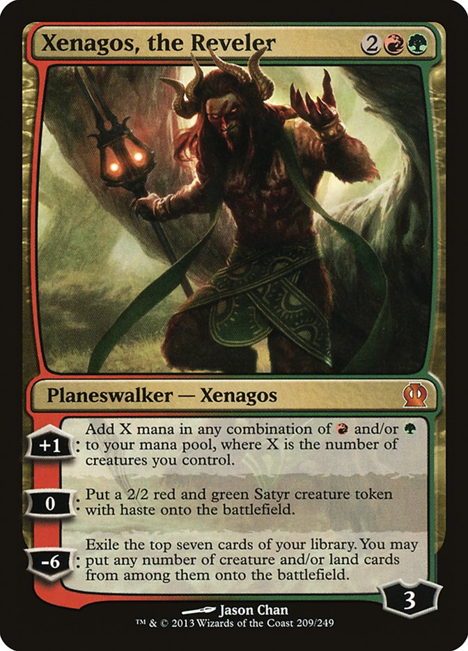 Xenagos, the Reveler - (Foil): Theros