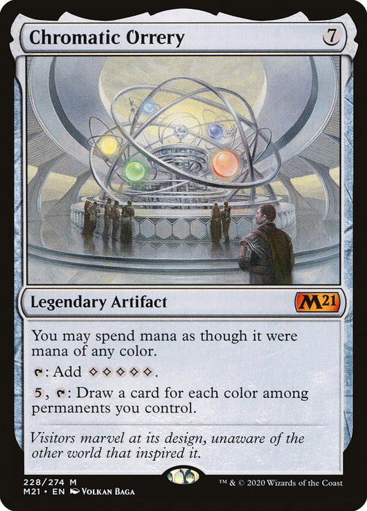 Chromatic Orrery - (Foil): Core Set 2021