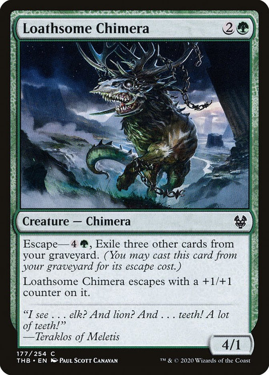 Loathsome Chimera - (Foil): Theros Beyond Death
